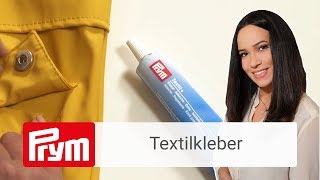 Prym Textilkleber  Kleidung reparieren mit Nandini Mitra [upl. by Aleacem514]