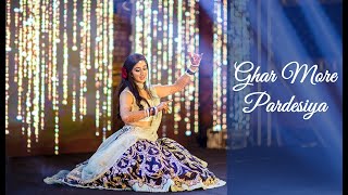 Ghar More Pardesiya Dance  Indian Wedding Performance  Bollywood [upl. by Athey]