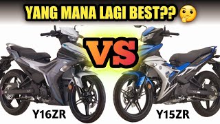 Perbezaan Y16ZR dan Y15ZR  COMPARISON [upl. by Derril]