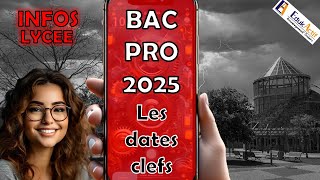 Tu veux savoir les dates du BAC professionnel 2025 baccalauréat bac2025 lycée edukactif epernay [upl. by Ahsirt]