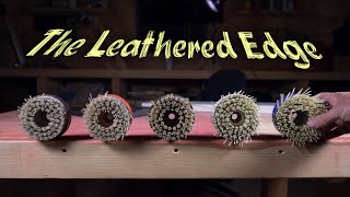 How To do a LEATHERED EDGE on Any Stone Fast and Easy [upl. by Ring]