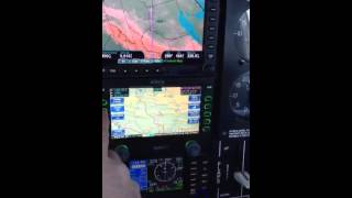 Avidyne EX500 Demo [upl. by Novaelc]