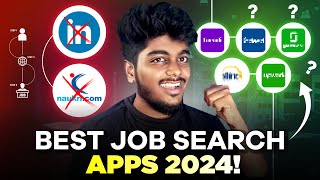 😱5 Secret job search app to get IT Job  Must try in 2024  Best job portals in India Tamil [upl. by Assirehc]