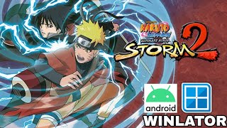 NARUTO STORM 2 WINLATOR EMULATOR ANDROID [upl. by Nelyk80]