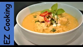 How To Cook Thai Red Curry Chicken  Thai food [upl. by Rilda]