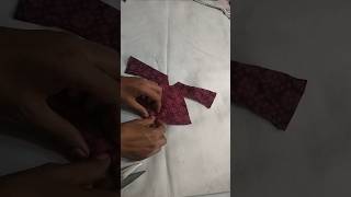 Pyara sa baby frock kaatne ka aasan tarikafarak designshortvideo viralshort [upl. by Anirrehs]