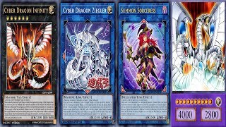 YGOPRO Links Cyber Dragon Sieger Deck Cyber Dragon 2018 OTK [upl. by Woolcott823]