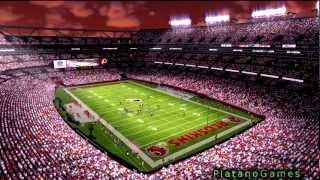 NFL 2012 SNF Week 17  Dallas Cowboys 87 vs Washington Redskins 96  1st Qrt  Madden 13  HD [upl. by Jule26]