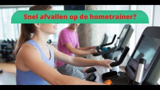 Snel Afvallen Op Met de Hometrainer Zó Werkt Het [upl. by Atte]