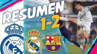 Resumen REAL MADRID VS FC BARCELONA 12  PRETEMPORADA 2425 realmadrid fcbarcelona futbol [upl. by Ylurt]