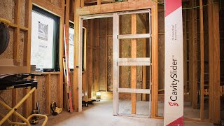 How to Install Super SMOOTH Pocket Doors [upl. by Raycher]