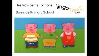 Lingotot LingoStars Drama Three Little Pigs French [upl. by Jayme]