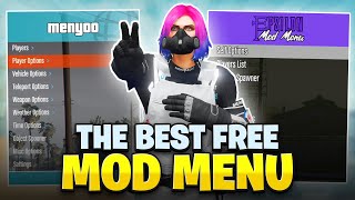 I Found The Best FREE MOD MENU In GTA 5 [upl. by Aisanat266]