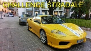 Yellow Ferrari 360 Challenge Stradale in Monaco [upl. by Derna]