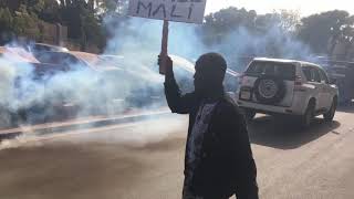 Manifestation contre Barkhane Bamako Mali 2 [upl. by Boland349]