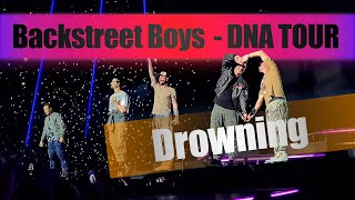 DROWNING  Backstreet Boys DNA World Tour Front of Stage [upl. by Aradnahc]