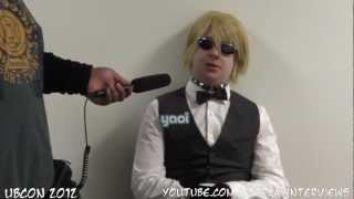 UBCon 2012 Interview with Shizuo Heiwajima [upl. by Eob837]