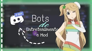 3 melhores bots de entretenimento e mod do discord [upl. by Erfert31]