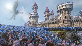 The Battle For Middle Earth  Minas Tirith  Ultimate Epic Battle Simulator HD [upl. by Mellisa]