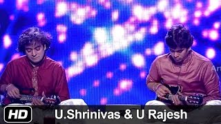 U Shrinivas And U Rajesh  Raag Nasika Bhushani  Mandolin  Carnatic Music  Instrumental [upl. by Ihtraa]