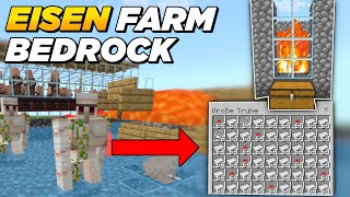 Neu Eisenfarm Minecraft Bedrock 121 2024 [upl. by Koressa387]