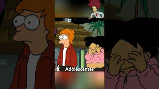 TODOS VIRAM ADOLESCENTES futurama [upl. by Artkele]