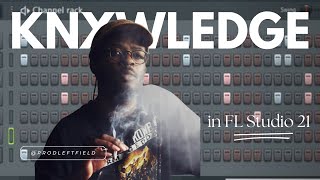 how to make a Knxwledge type beat in FL Studio 21 [upl. by Olshausen]