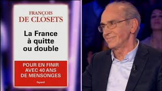 François De Closets  On nest pas couché 14 mars 2015 ONPC [upl. by Aleacim]