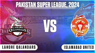 🔴 Live Lahore Qalandars Vs Islamabad United – Match 1  LAH vs ISL Live  Pakistan Super League [upl. by Courtenay19]