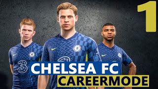 FIFA 21 NEDERLANDS CHELSEA CAREER MODE 1  WAT EEN TOP AANKOPEN🔥💥 2122 TENUES😍 [upl. by Errot]