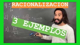 Racionalización de numeradores y denominadores  MATEMATICA PREUNIVERSITARIA [upl. by Perrie]