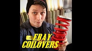 Ebay coil overs review and install [upl. by Seaver]