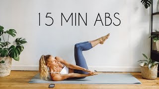 15 MIN TOTAL COREAB WORKOUT At Home No Equipment [upl. by Eppesiug301]