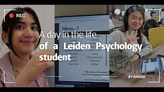 A day in the life of a Leiden Psychology student  work group amp studying in the library 🧠☕️ [upl. by Older]