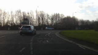 Cannock Street Test Route  Red Hill Roundabout  Driving Lessons in Leicester [upl. by Annelise]