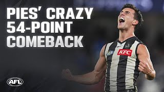 EVERY goal from Collingwoods HISTORIC comeback  AFL [upl. by Gower]