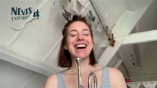 Nevis Living Room Ensemble  VLOG  Elisabeth Lusche on Stockhausens Aries [upl. by Ardnekat]