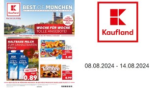 Kaufland Prospekt DE  vom 808 bis 14082024 [upl. by Gilligan]