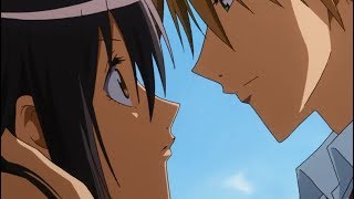 Usui x Misaki Sweet Moments  Kaichou wa Maidsama [upl. by Alleiram]