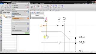 NX 2D Drafting  Create Ordinate Dimension automatically [upl. by Ennaeed]