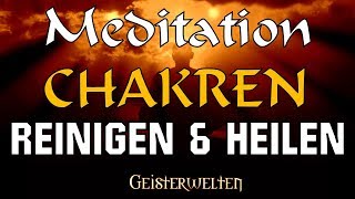 MEDITATION ☯ Chakren reinigen amp deinen Energiekörper heilen ☯ Hypnose Selbstheilungsprozess [upl. by Isidro]