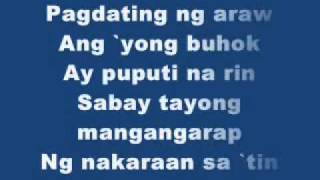 Kahit Maputi Na Ang Buhok kowith Lyrics [upl. by Nitnelav]