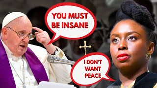 Writer Chimamanda Humiliate Church Leaders Tyranny Igniting a Mass Exodus from the Church [upl. by Ahsiner]