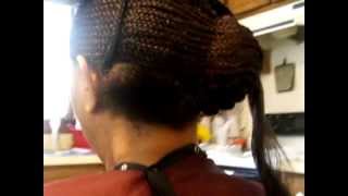 Swoop Close Cornrows Styles Created 2 Help N Hair GrowthquotWilson NC 2523153083 [upl. by Atikim]