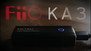 Fiio KA3 Portable DACAMP [upl. by Afirahs]