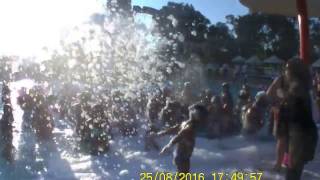 ANIMATION IN TUNISIA  Eden Club Skanes Hotel Monastir Tunisie FOAM PARTY [upl. by Oramlub]