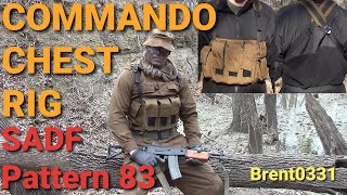 OG COMMANDO CHEST RIG SADF Pattern 83 reproduction from Kommandostore [upl. by Ailido]