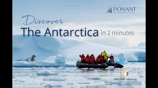 PONANT Discover Antarctica in 2 minutes [upl. by Eniad]