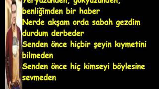 Mustafa Ceceli  Söyle Canım Sözleri Lyrics [upl. by Aisatana]