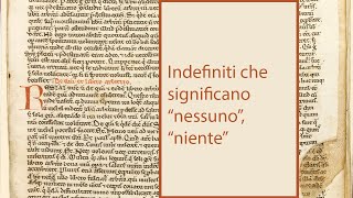 Indefiniti latini che significano quotnessunoquot quotnientequot nemo nihil nullus [upl. by Radbun]